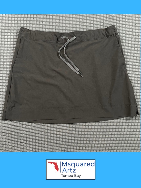 Speedo Pants - Speedo Womens Swim Skirt Skort XL Black Compression Shorts Athletic Swim Bottom
